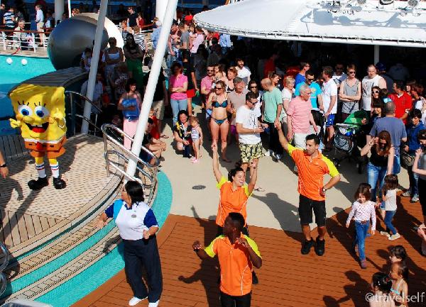 Отдых с детьми в круизе NCL Epic развлечения на лайнере