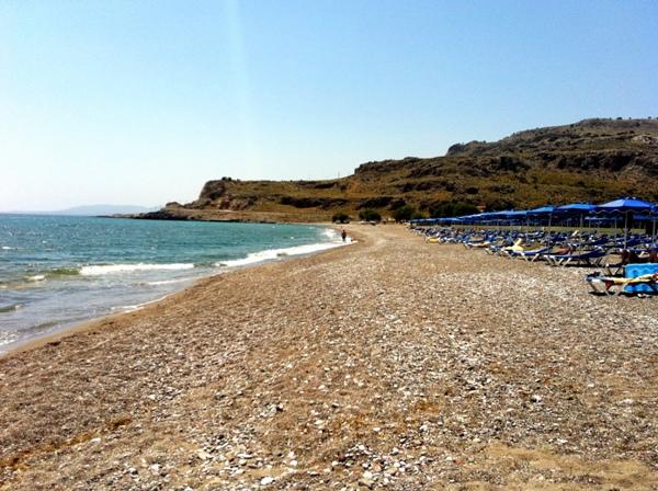 Отель для отдыха с детьми Lindos Princess (Родос, Греция) пляж