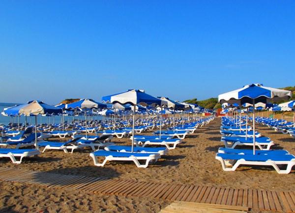 Отель для отдыха с детьми Rodos Princess (Родос, Греция) пляж